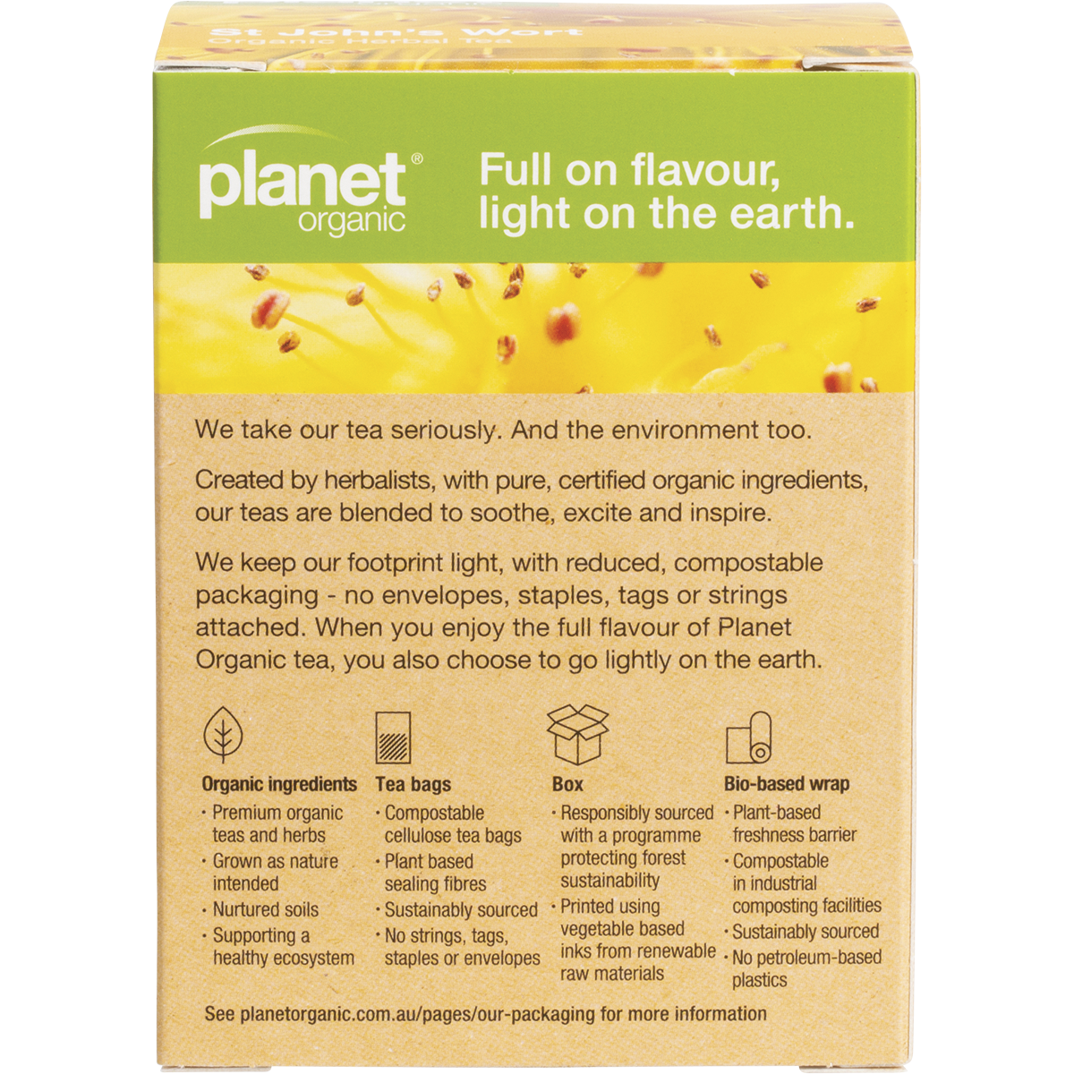 St John's Wort Herbal Tea Bags