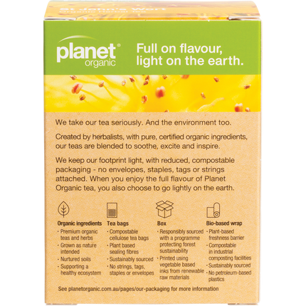 Planet Organic herbal tea St John's Wort tea bags