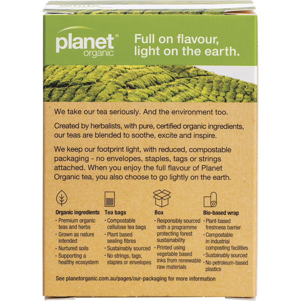 White Tea Herbal Tea Bags