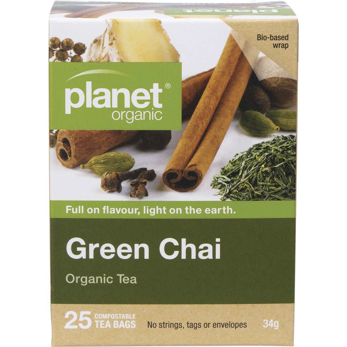 Green Chai Herbal Tea Bags