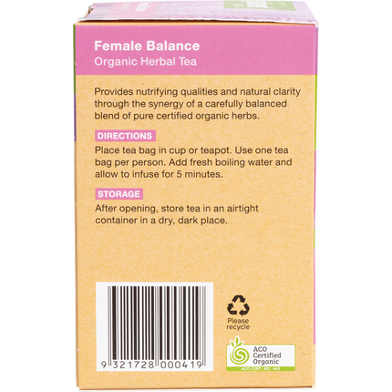 Female Balance Herbal Tea Bags
