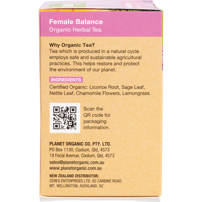 Female Balance Herbal Tea Bags