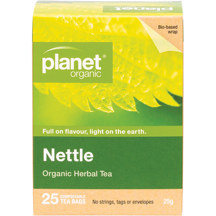 Planet Organic Nettle Herbal Tea Bags for organic herbal tea