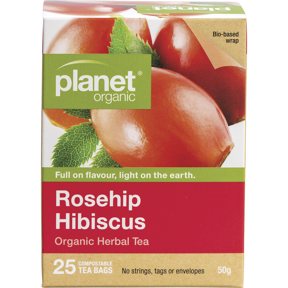 Rosehip & Hibiscus Herbal Tea Bags