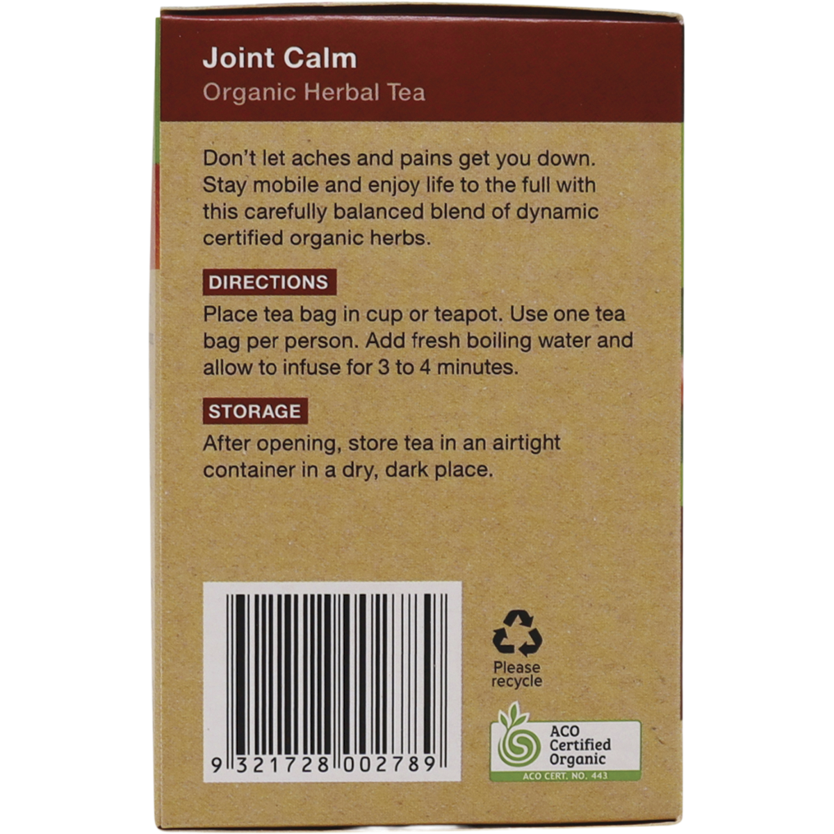 Joint Calm Herbal Tea Bags