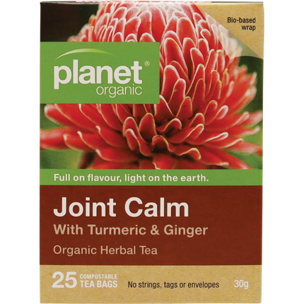 Planet Organic herbal tea bags for joint relief