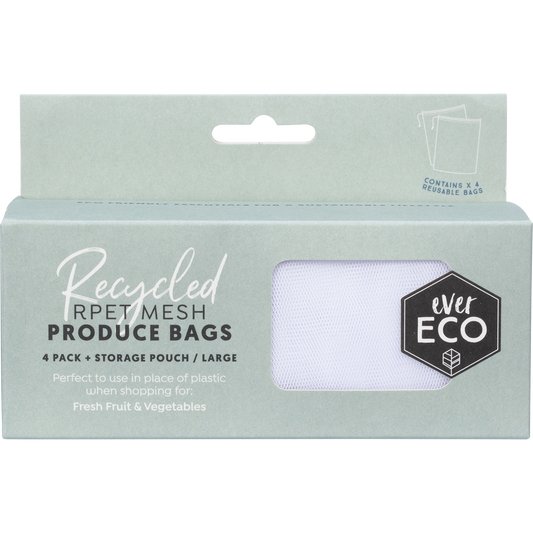 Reusable Produce Bags Recycled Polyester Mesh