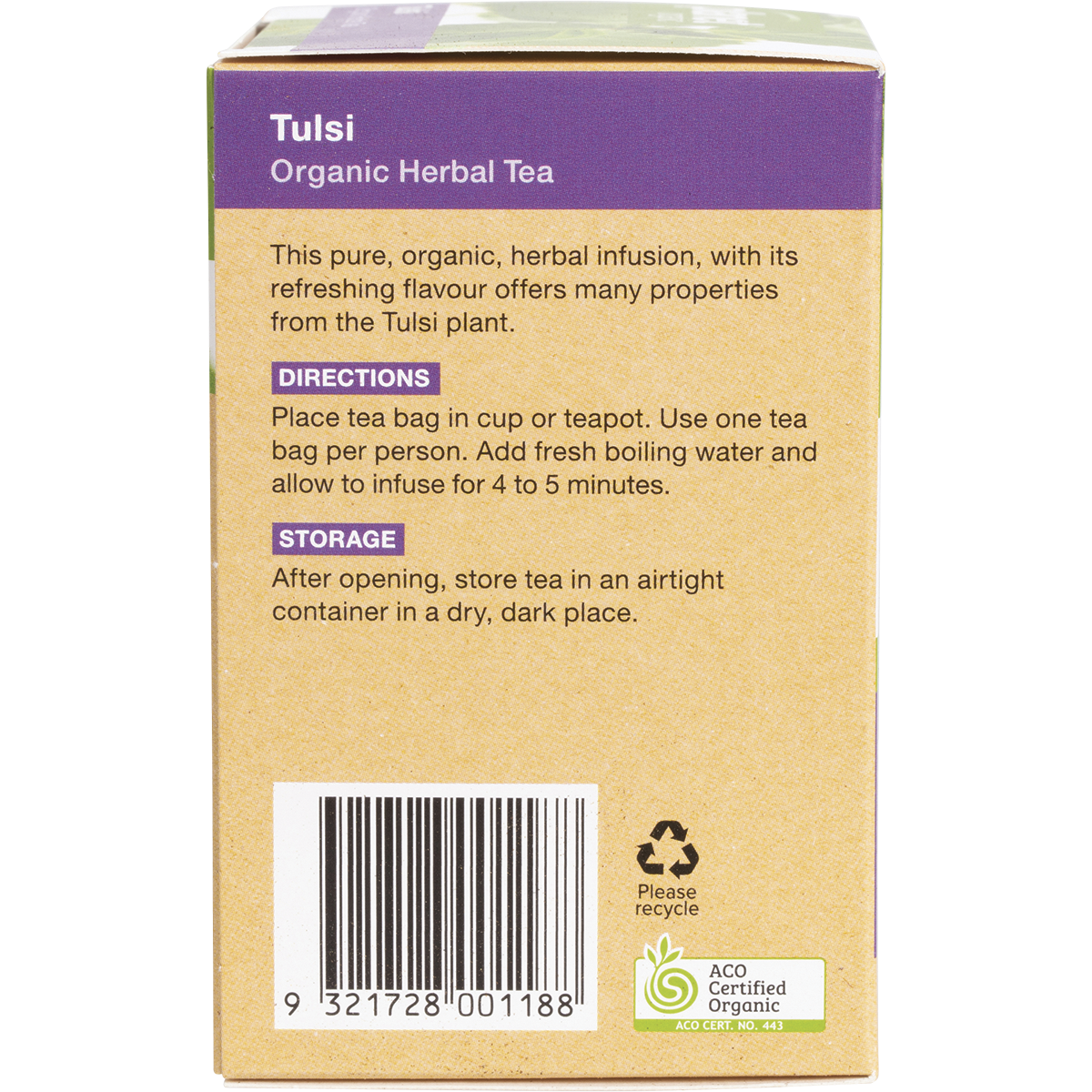 Tulsi Herbal Tea Bags