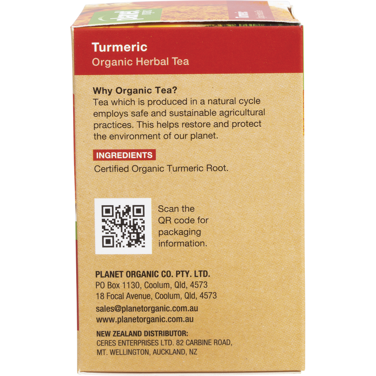 Turmeric Herbal Tea Bags