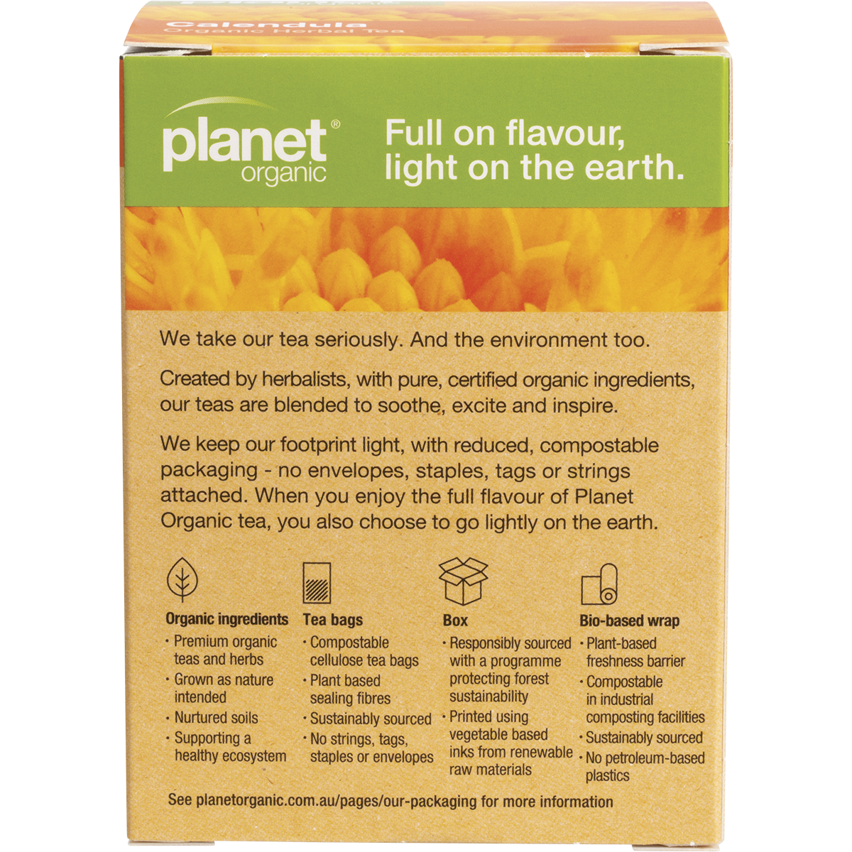 Calendula Herbal Tea Bags