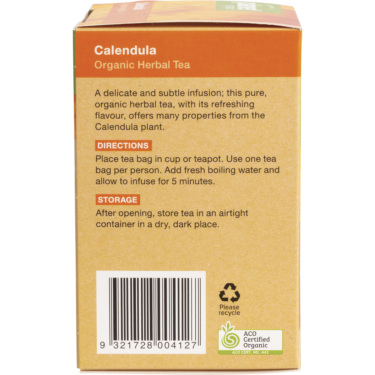 Calendula Herbal Tea Bags