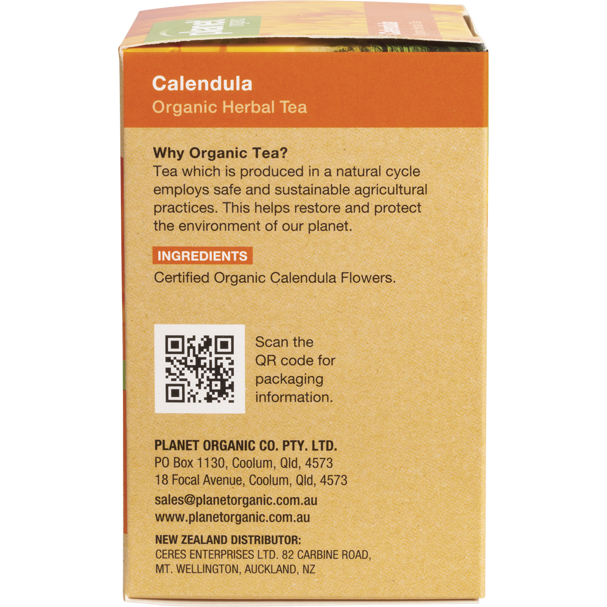 Calendula Herbal Tea Bags