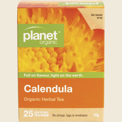 Planet Organic Calendula Herbal Tea Bags 25pk