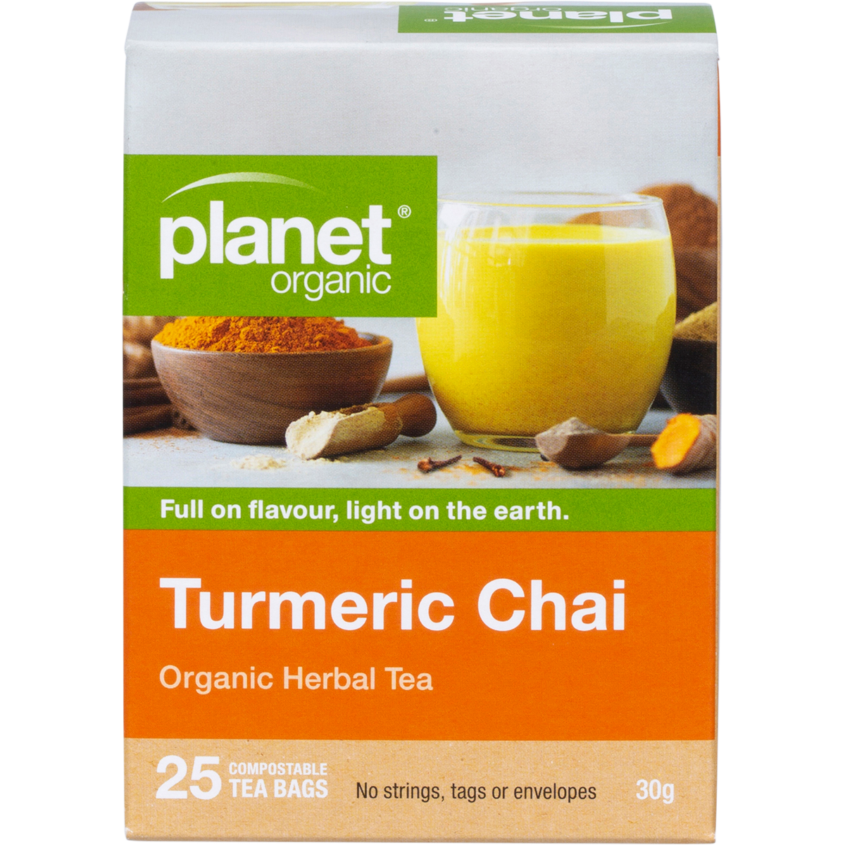 Turmeric Chai Herbal Tea Bags