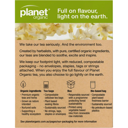 Elderflower Herbal Tea Bags