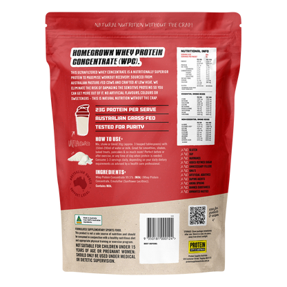 WPC Whey Protein Concentrate Unflavoured