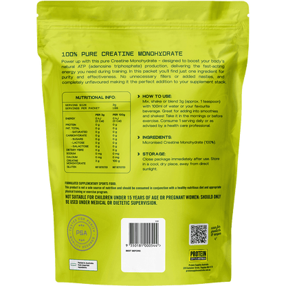 Creatine Monohydrate Unflavoured