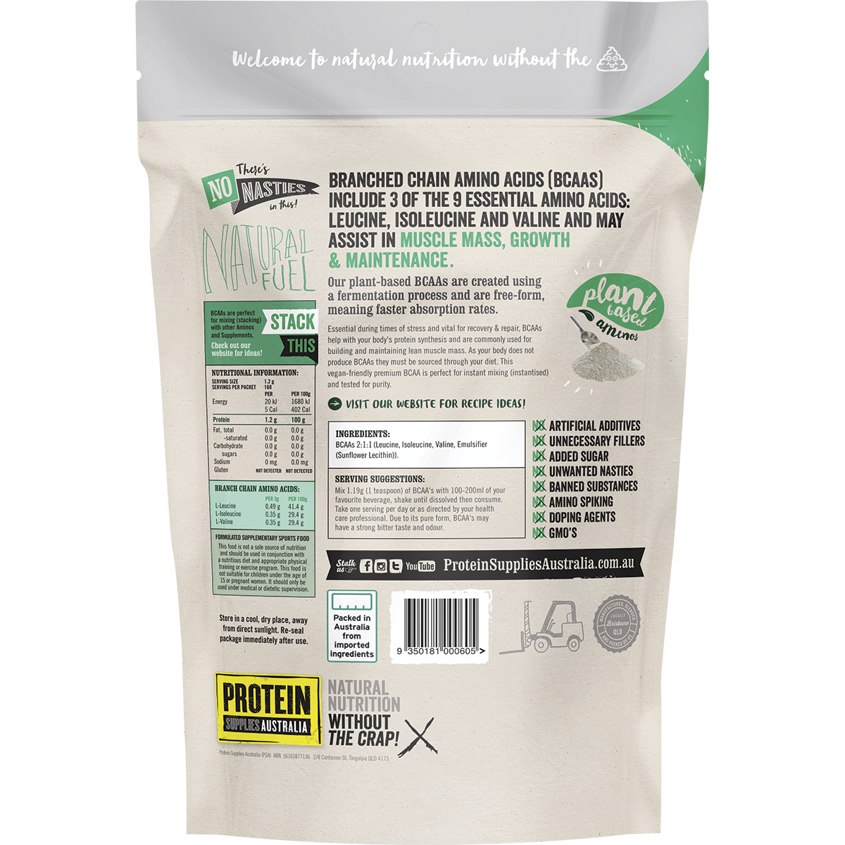 Branched Chain Amino Acids Pure