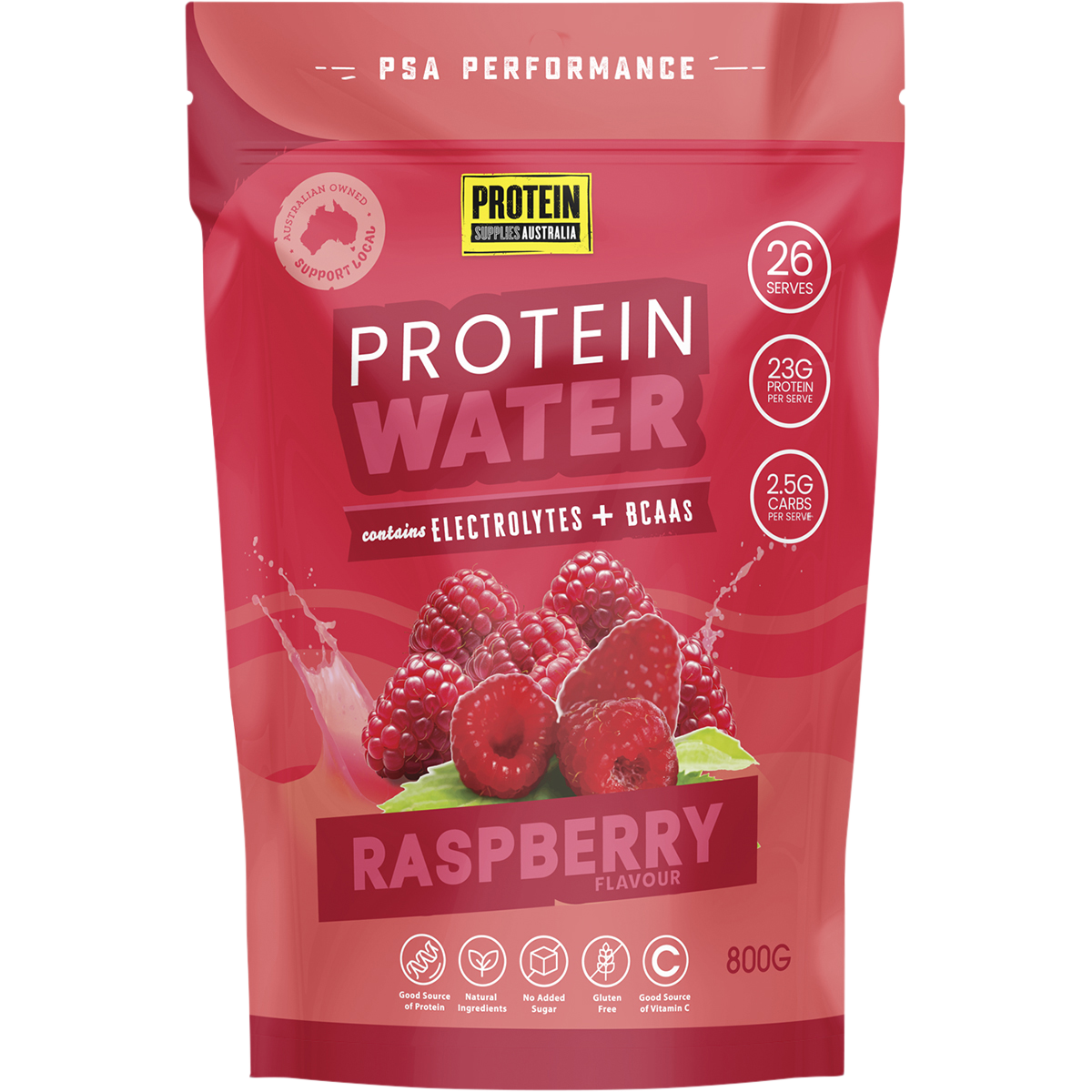 Protein Water Raspberry