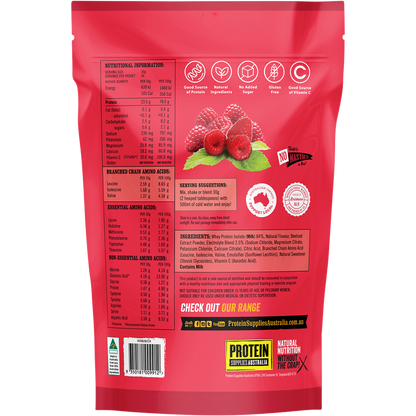 Protein Water Raspberry