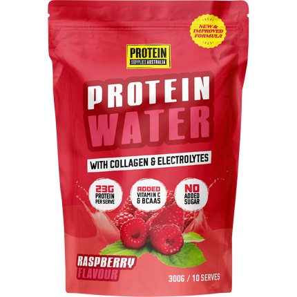 PROTEIN SUPPLIES AUSTRALIA Protein Water Collagen Raspberry