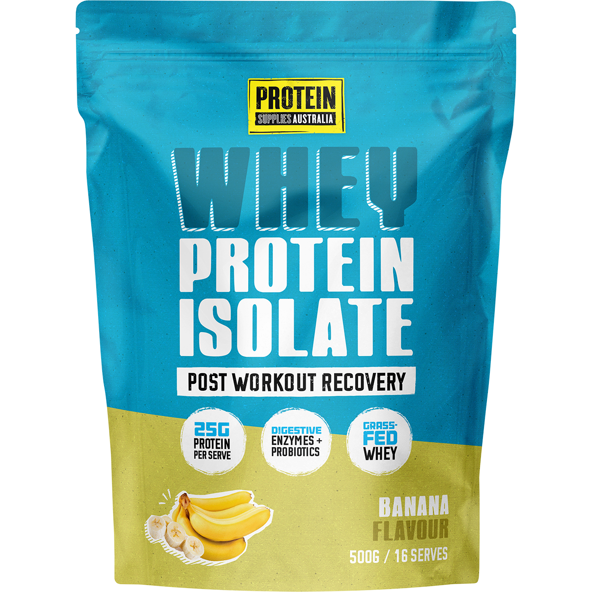 WPI Whey Protein Isolate Banana