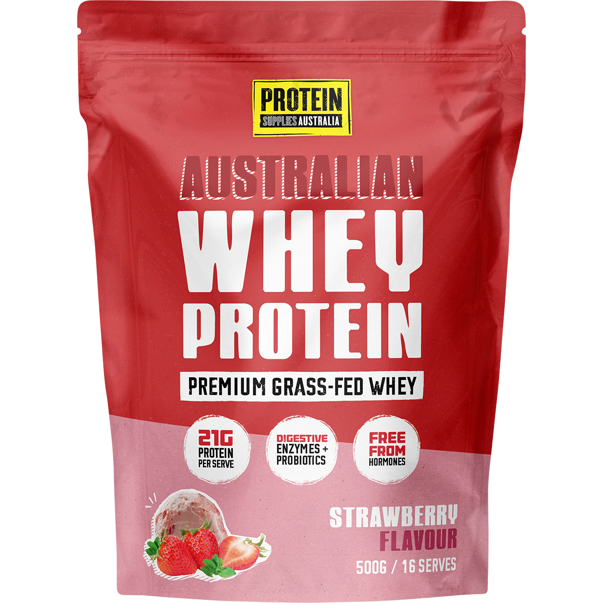Australian Whey Protein Strawberry
