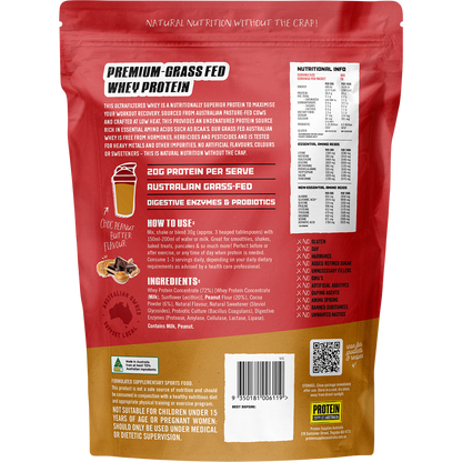 Australian Whey Protein Choc Peanut Butter