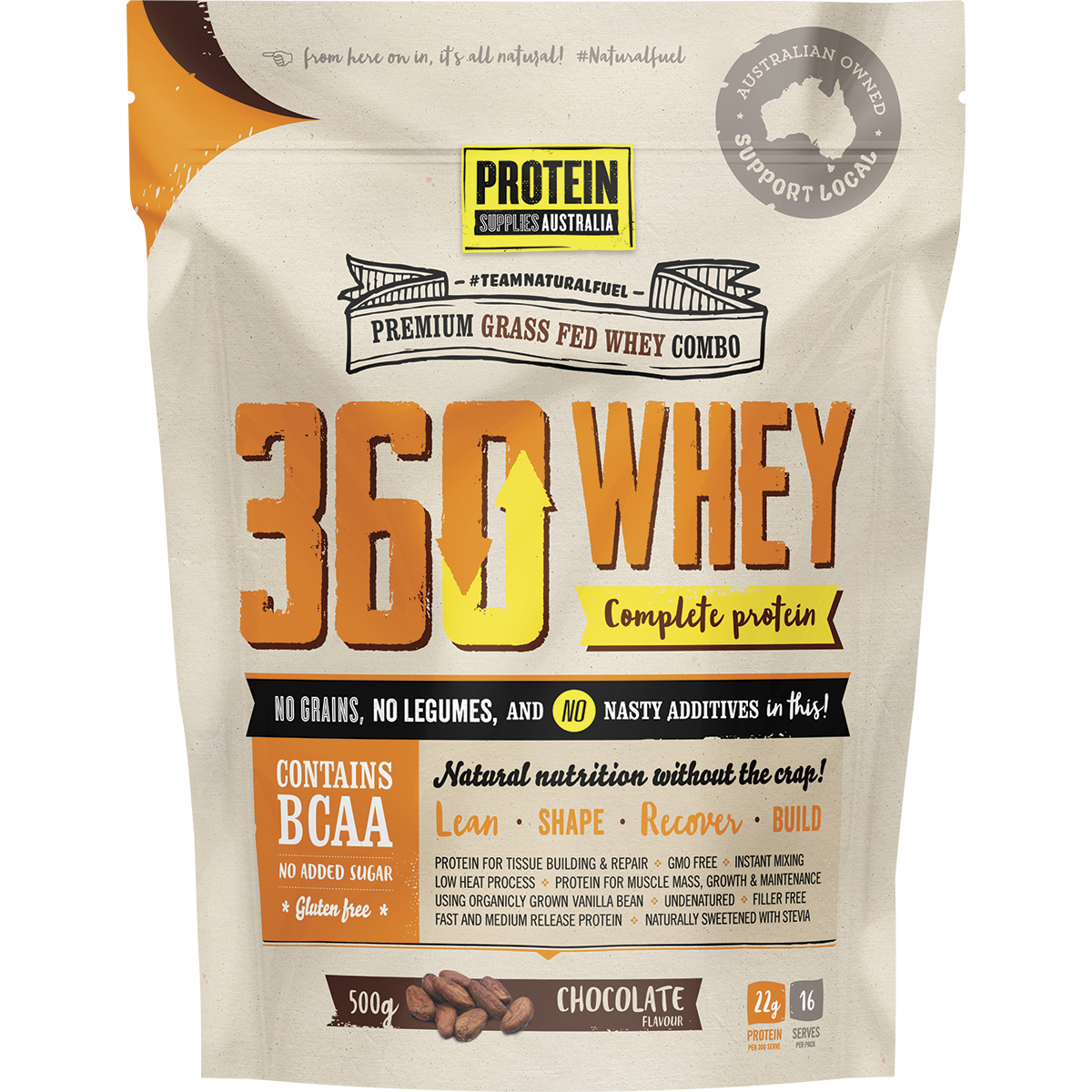 360Whey Chocolate WPI+WPC Combo