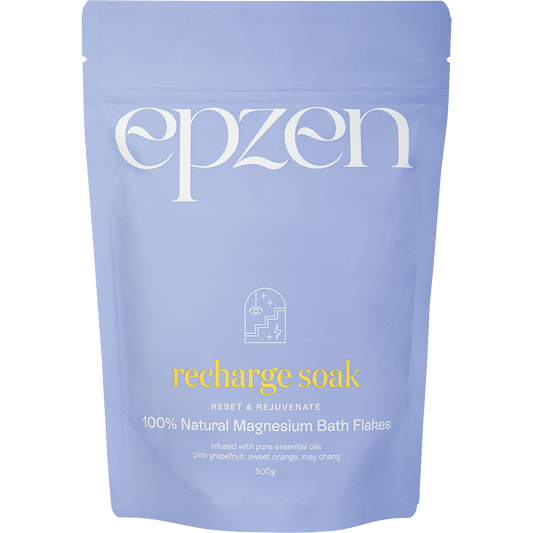 Magnesium Bath Flakes Recharge Soak
