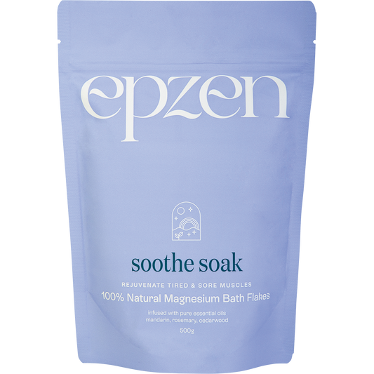 Magnesium Bath Flakes Soothe Soak