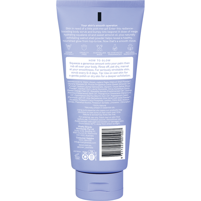 Exfoliating Body Scrub Energise Glow