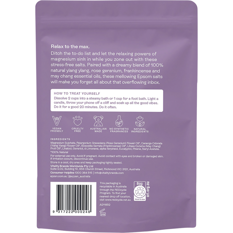 Magnesium Epsom Salts Relax