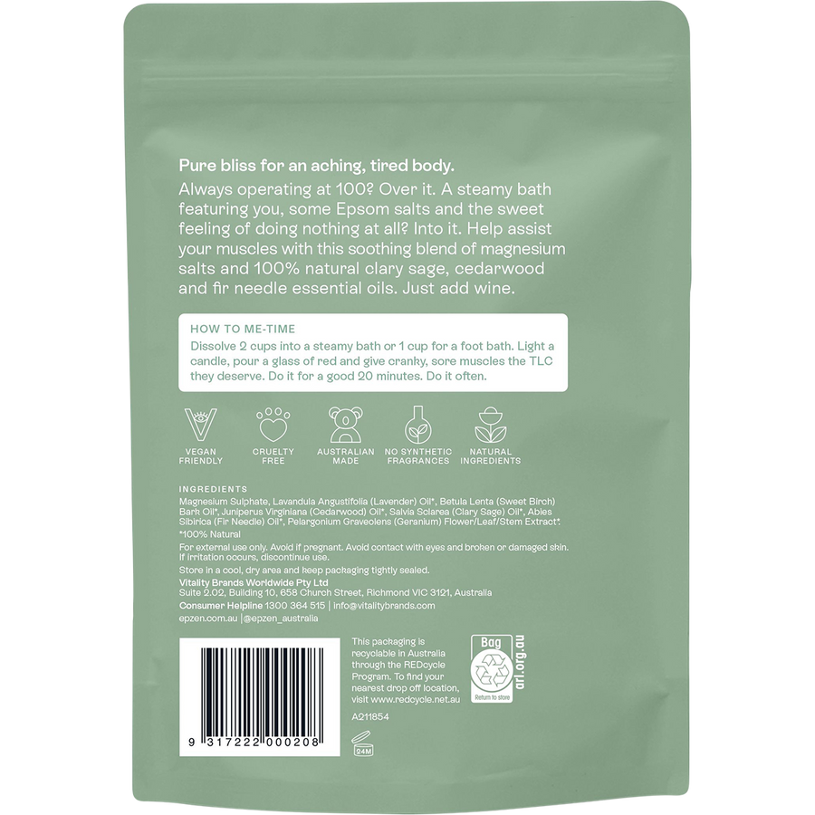 Magnesium Epsom Salts Soothe