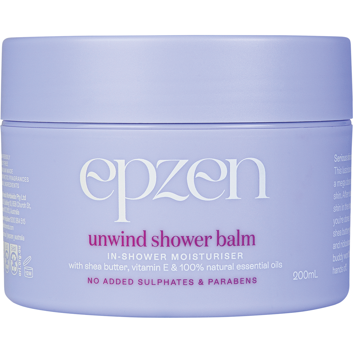 Unwind Shower Balm In-Shower Moisturiser