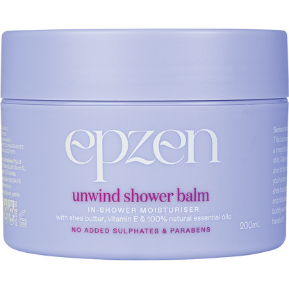 Unwind Shower Balm In-Shower Moisturiser