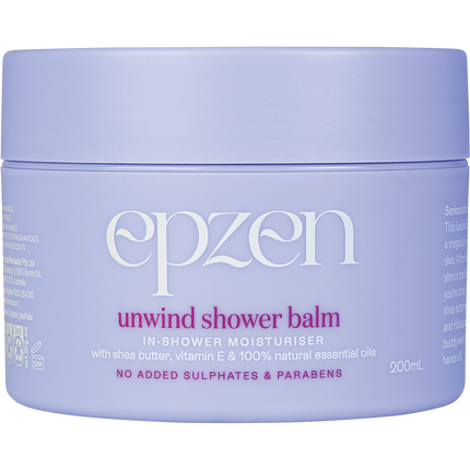 Unwind Shower Balm In-Shower Moisturiser