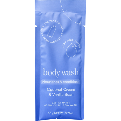 Body Wash Starter Pack Coconut Cream & Vanilla Bean