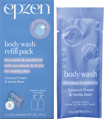 Body Wash Refill Pack Coconut Cream & Vanilla Bean