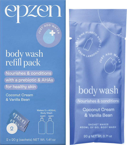 Body Wash Refill Pack Coconut Cream & Vanilla Bean