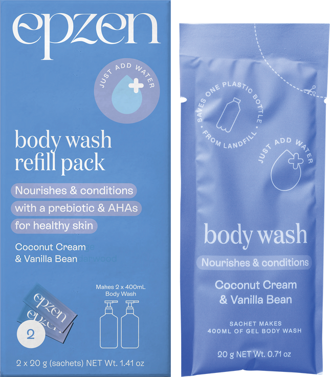 Body Wash Refill Pack Coconut Cream & Vanilla Bean