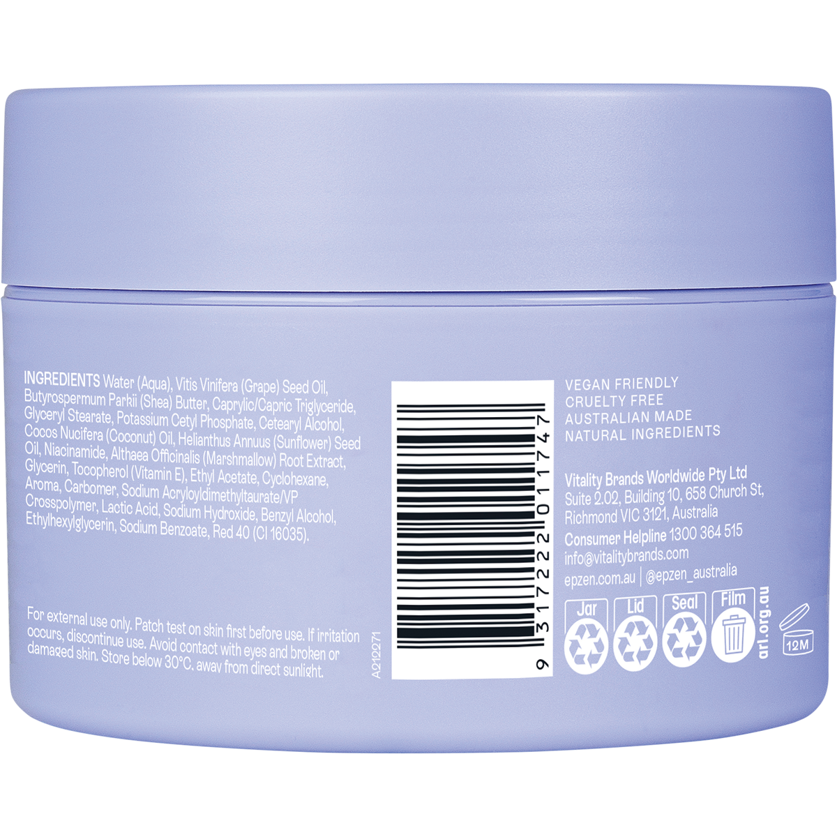 Whipped Body Wash 2-in-1 Wash & Shave Cream