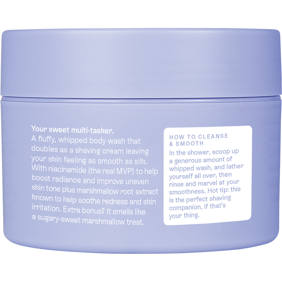 Whipped Body Wash 2-in-1 Wash & Shave Cream
