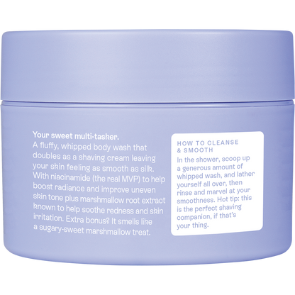 Whipped Body Wash 2-in-1 Wash & Shave Cream