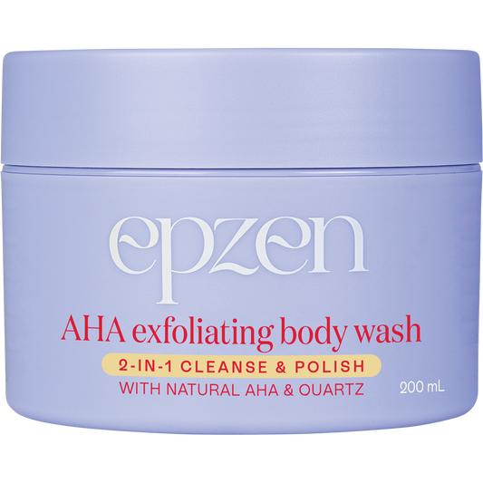 AHA Exfoliating Body Wash 2-in-1 Cleanse & Polish