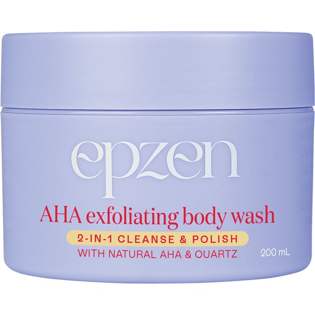 AHA Exfoliating Body Wash 2-in-1 Cleanse & Polish