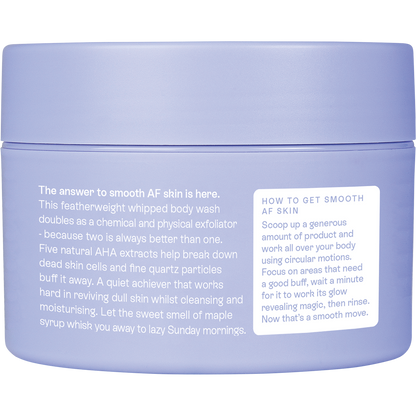 AHA Exfoliating Body Wash 2-in-1 Cleanse & Polish