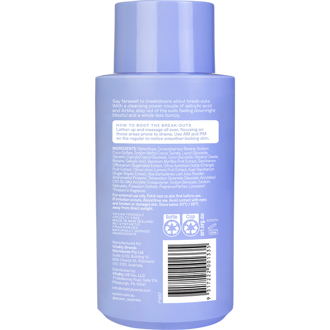 Body Wash Clearing AHAs & Salicylic Acid