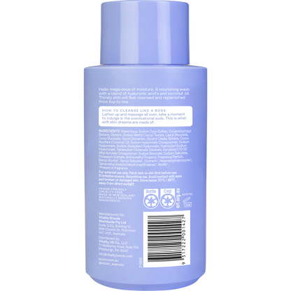 Body Wash Triple Moisture Hyaluronic & Coconut Oil