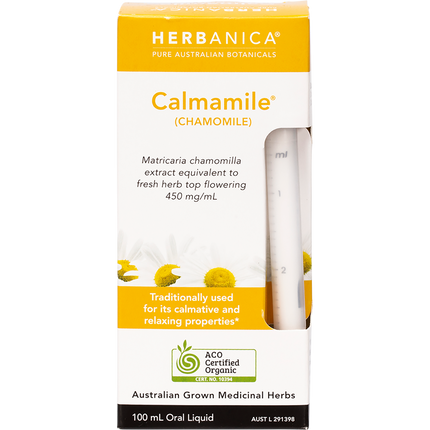 Herbanica Herbal Tincture Calmamile Chamomile
